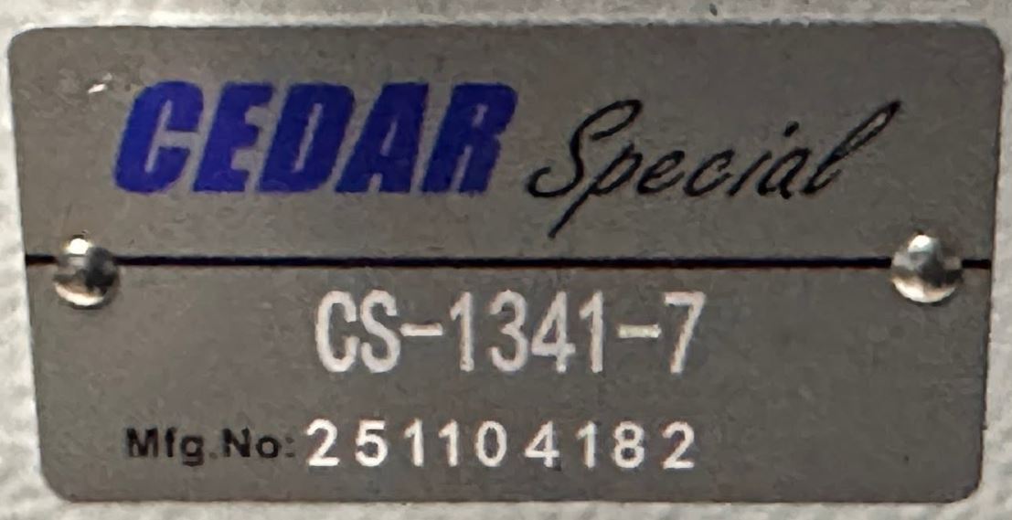 CEDAR Special CS-1341-7 view 6