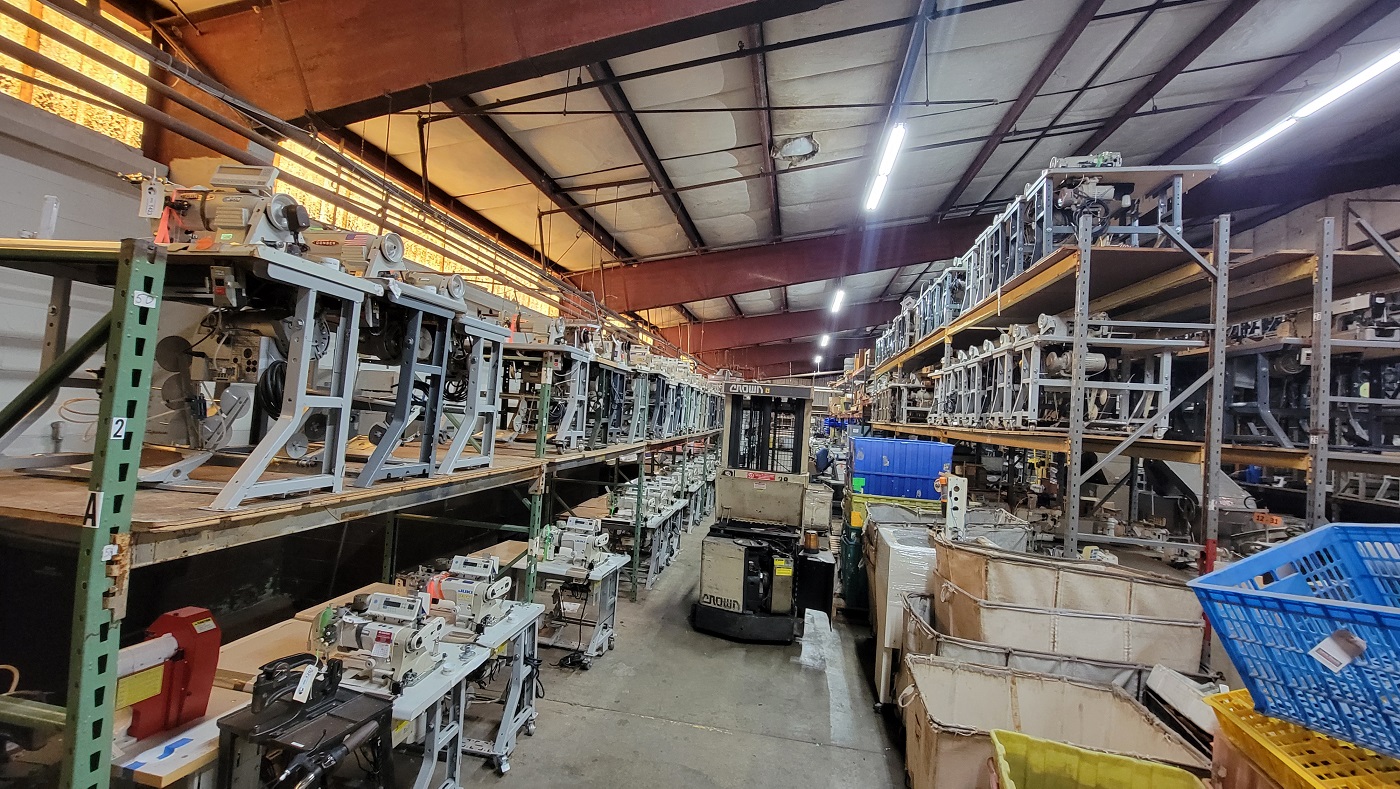 Used Industrial Sewing Machine Inventory view 5